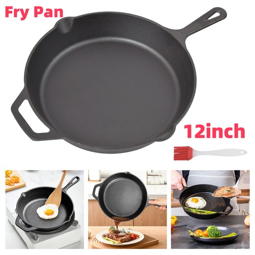 30cm pre seasoned cast iron - pre-seasoned,