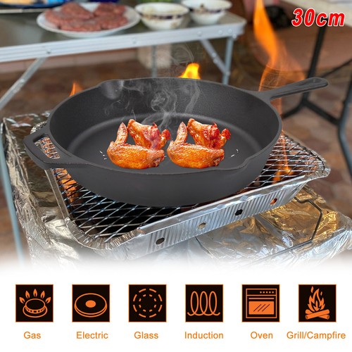 Cast iron skillet frying pan - skillet,