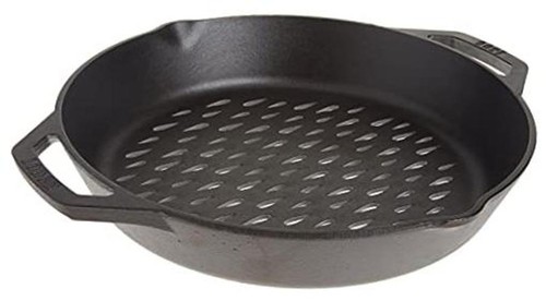 Pre seasoned cast - iron, round