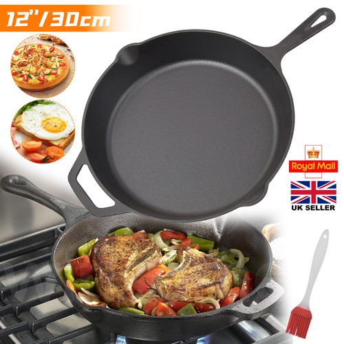 Inch pre seasoned cast - cast, iron