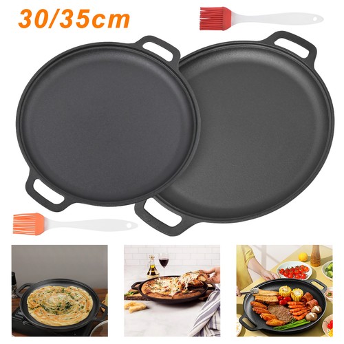 30cm 35cm cast iron skillet - 30cm,