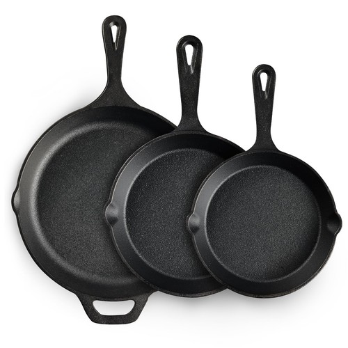 Piece pre seasoned - cast, iron