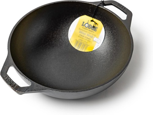 Lodge cast iron - iron, wok