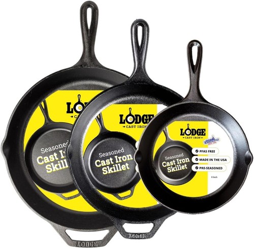 Lodge pre seasoned cast iron - pre-seasoned,