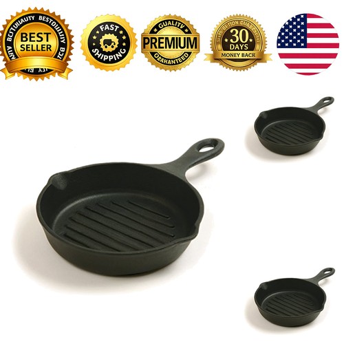 Pre seasoned cast iron 75 - cast, 6.75