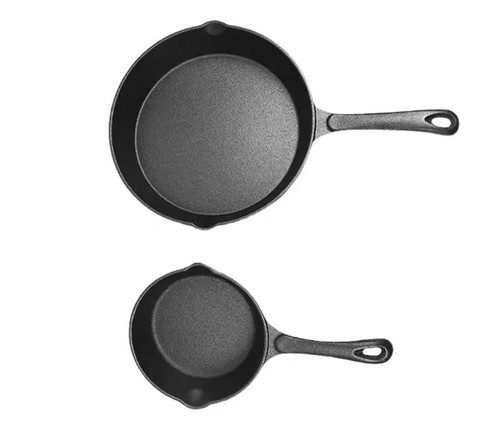 Cast iron skillet frying pan - cast,