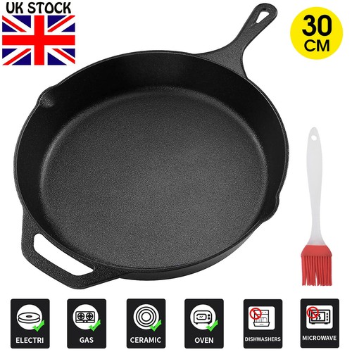 Pre seasoned cast iron skillet - pre-seasoned,