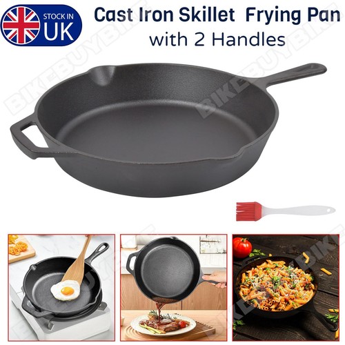 Pre seasoned cast iron - seasoned,